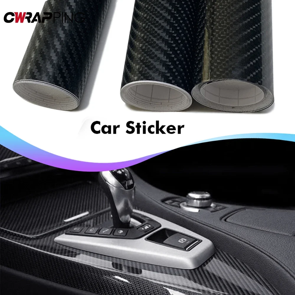 Console Skin Wrap - Carbon Fiber Car Vinyl Wrap Films