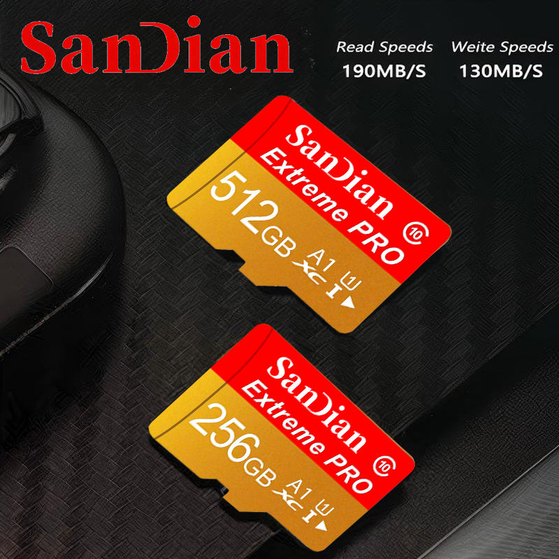 Gaming Console And Monitor - High Speed Micro TF SD Card