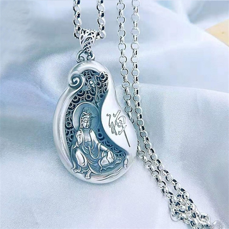 Gaming Console Zelda - Vintage Buddha Avalokitesvara Lotus Pendant For