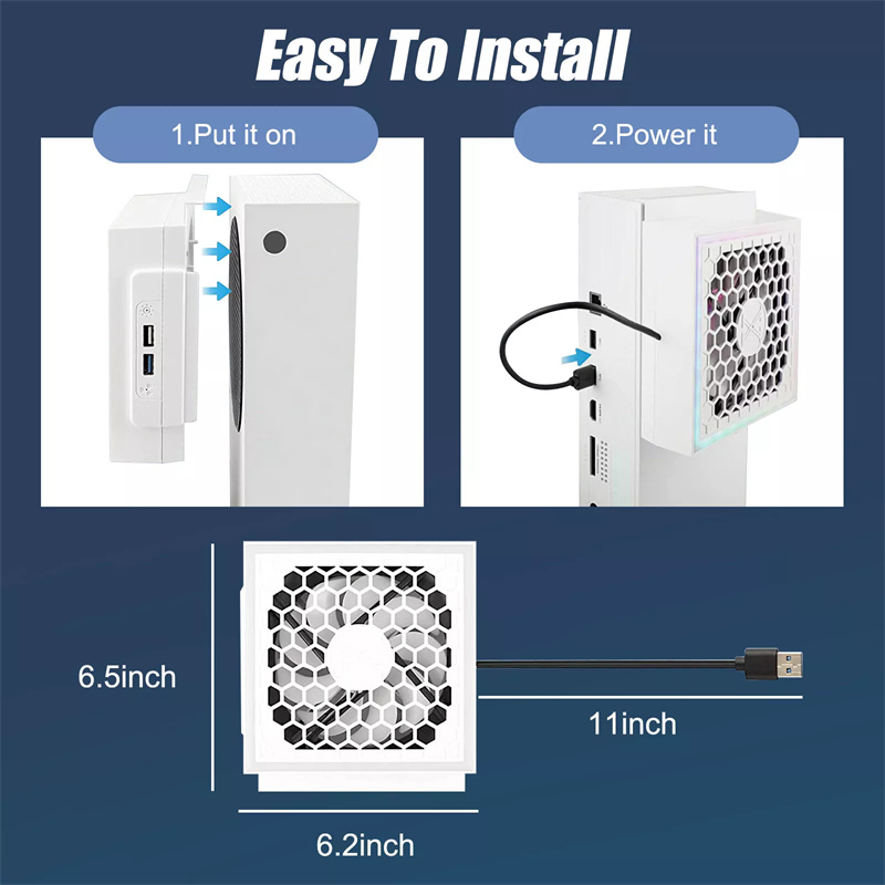 LED Cooling Fan Atmosphere Lig - đánh giá và giá Gaming Console Xbox Series S