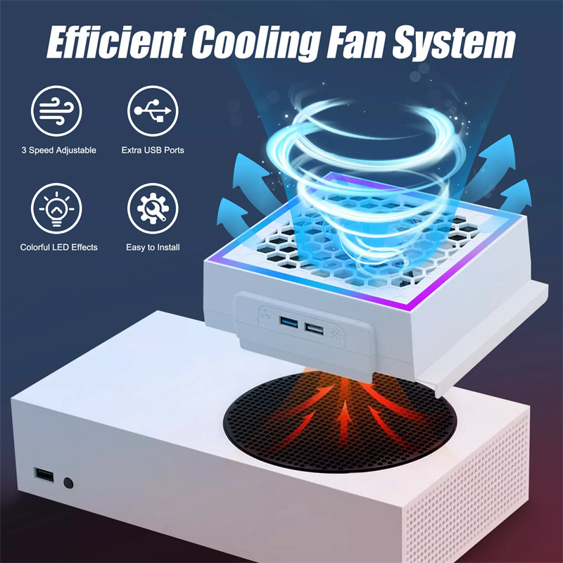 LED Cooling Fan Atmosphere Lig - đánh giá và giá Gaming Console Xbox Series S