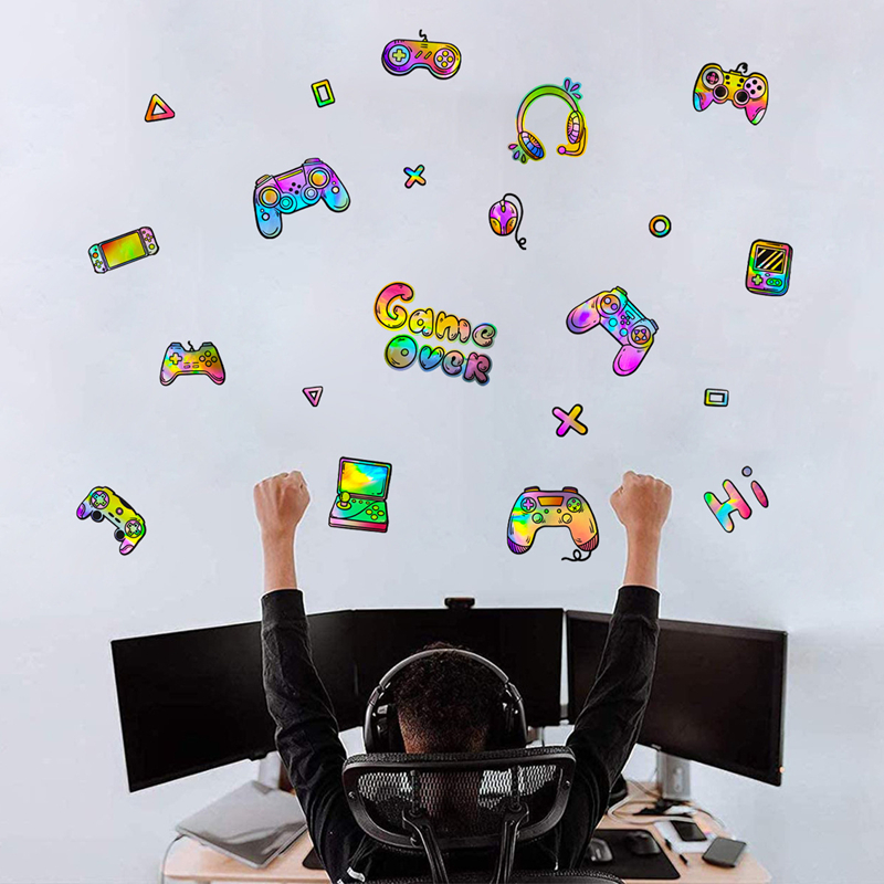 Laser Material Color Gradient  - đánh giá và giá Gaming Console Game Zone