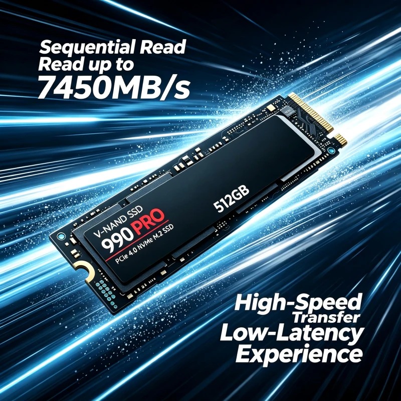 Authentic 990 PRO M.2 2280 NVM - đánh giá và giá Gaming Console Table