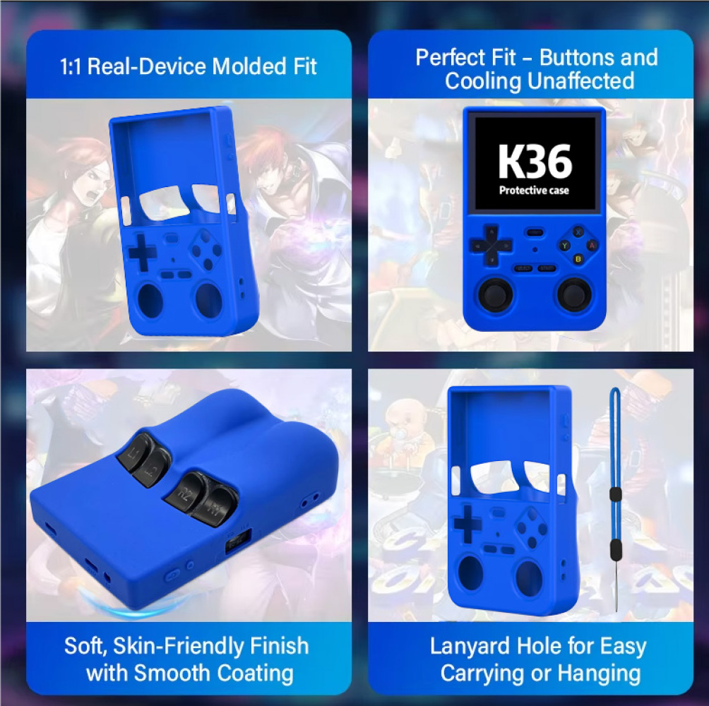 Silicone Protective Case for K - đánh giá và giá Gaming Console K36