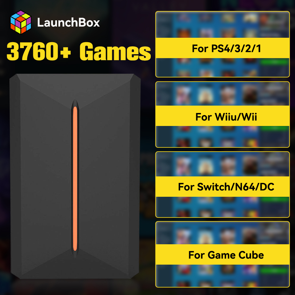 Launchbox OS Retro Gaming HDD  - đánh giá và giá Gaming Console Os
