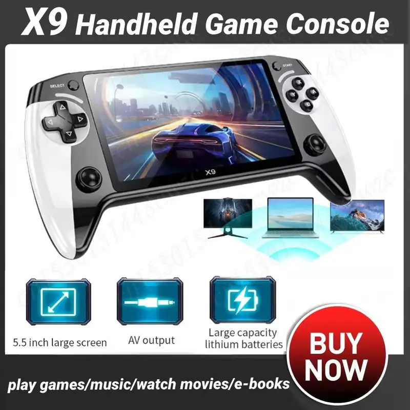X9 Pocket Video Game Console 5 - đánh giá và giá Gaming Console Video Game