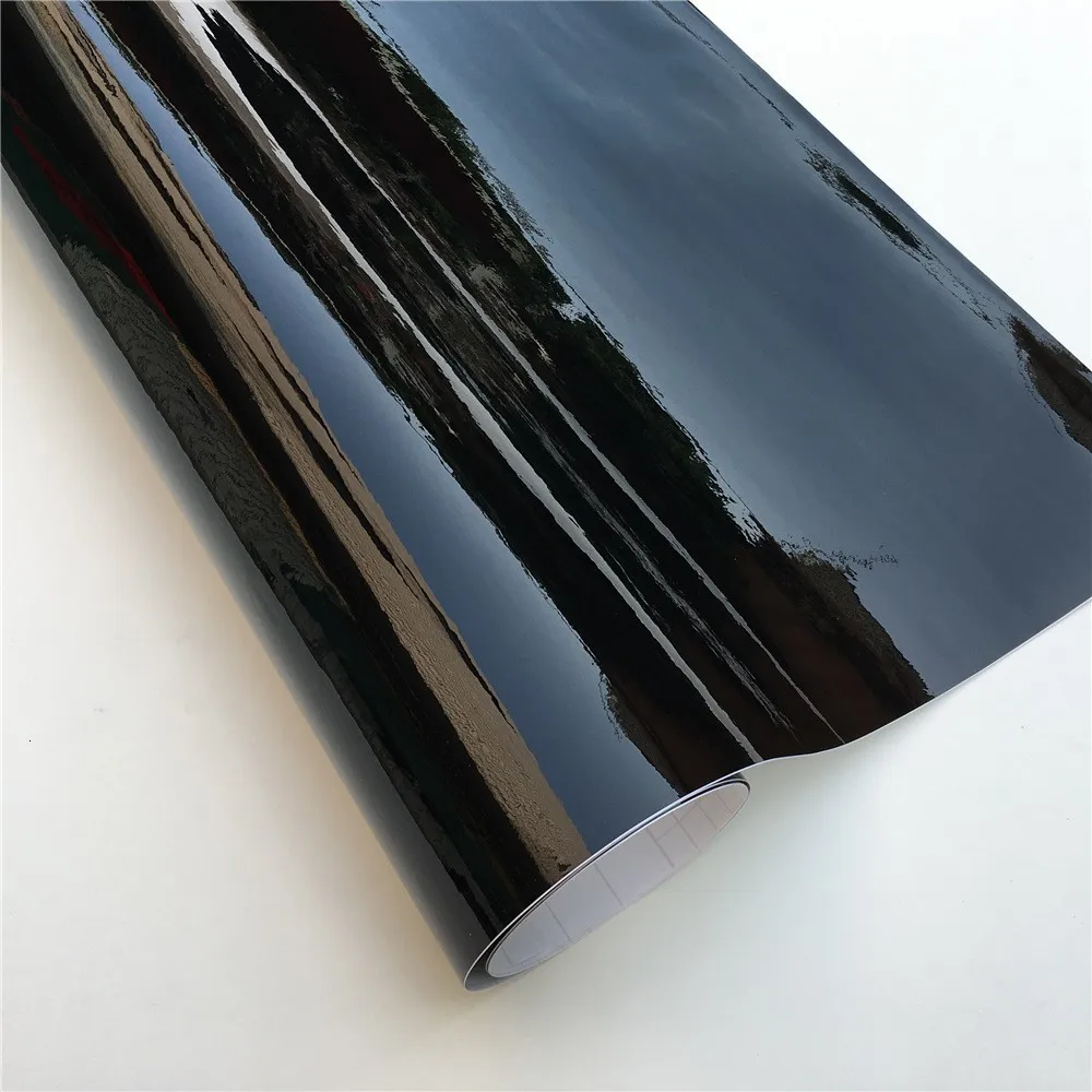 Cực Đen Bóng Bọc Vinyl Xe Phim - đánh giá và giá Console Skin Wrap