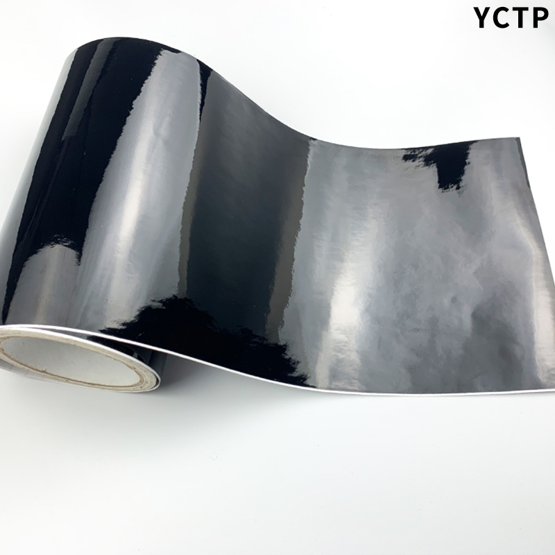 Cổ Điển Màu Đen Bóng Bọc Vinyl - đánh giá và giá Console Skin Wrap