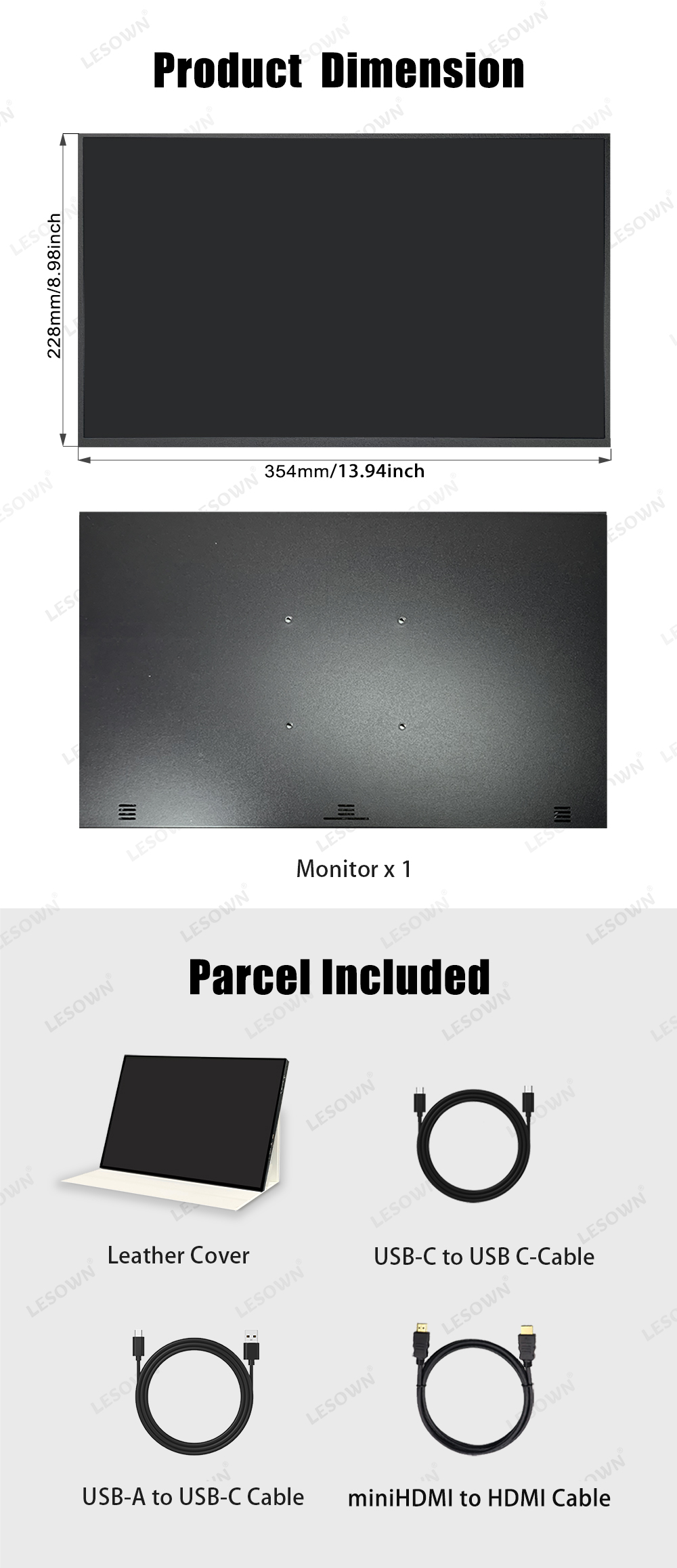 LESOWN High-Refresh 120Hz 16in - đánh giá và giá Gaming Console And Monitor