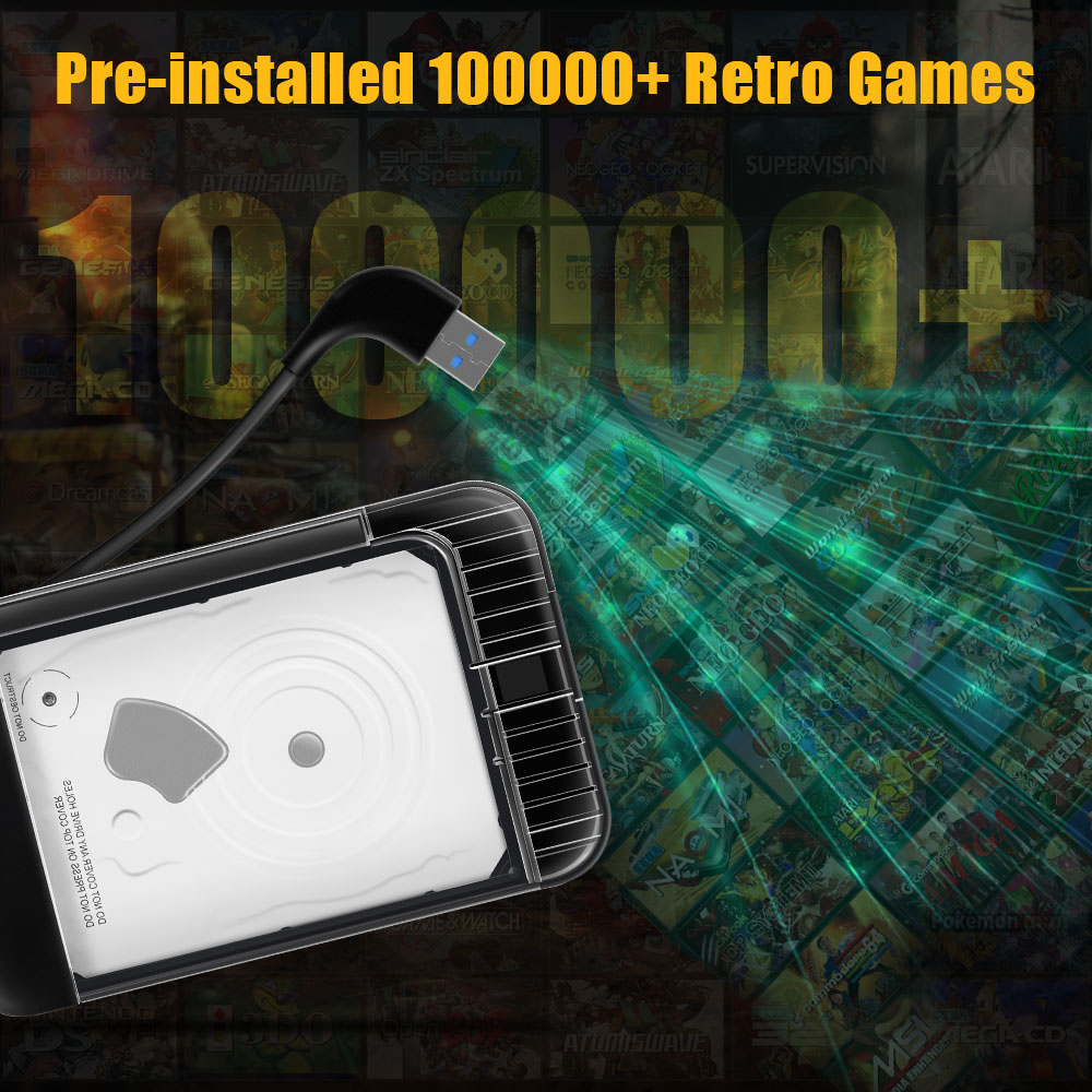 JMachen Hyper Base RB 2TB Gami - đánh giá và giá Gaming Console Os