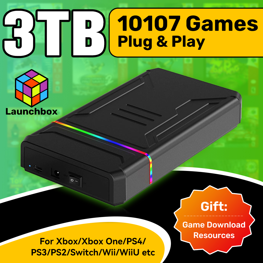 3T Gaming HDD Launchbox OS Ret - đánh giá và giá Gaming Console Os