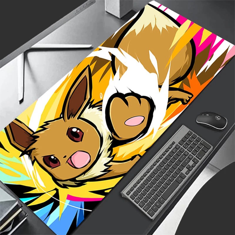 P-Pokemon Eevee Anime Gaming M - đánh giá và giá Pad Gaming Console