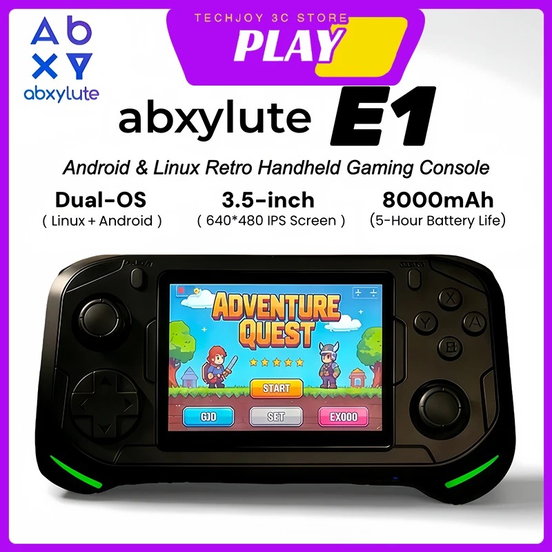 Abxylute E1 Handheld Gaming Co - đánh giá và giá Gaming Console Os