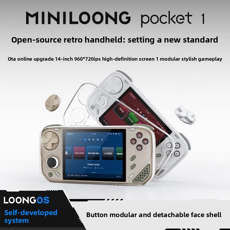 MINILOONG POCKET 1 Retro Handh - đánh giá và giá Gaming Console Os