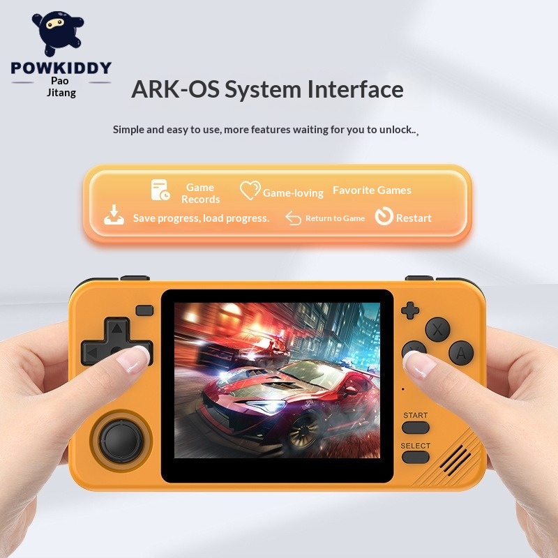 Powkiddy RGB10X Open Source Re - đánh giá và giá Gaming Console Os
