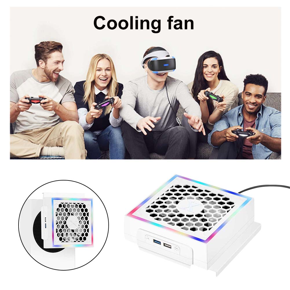 LED Cooling Fan Cooler with LE - đánh giá và giá Gaming Console Xbox Series S