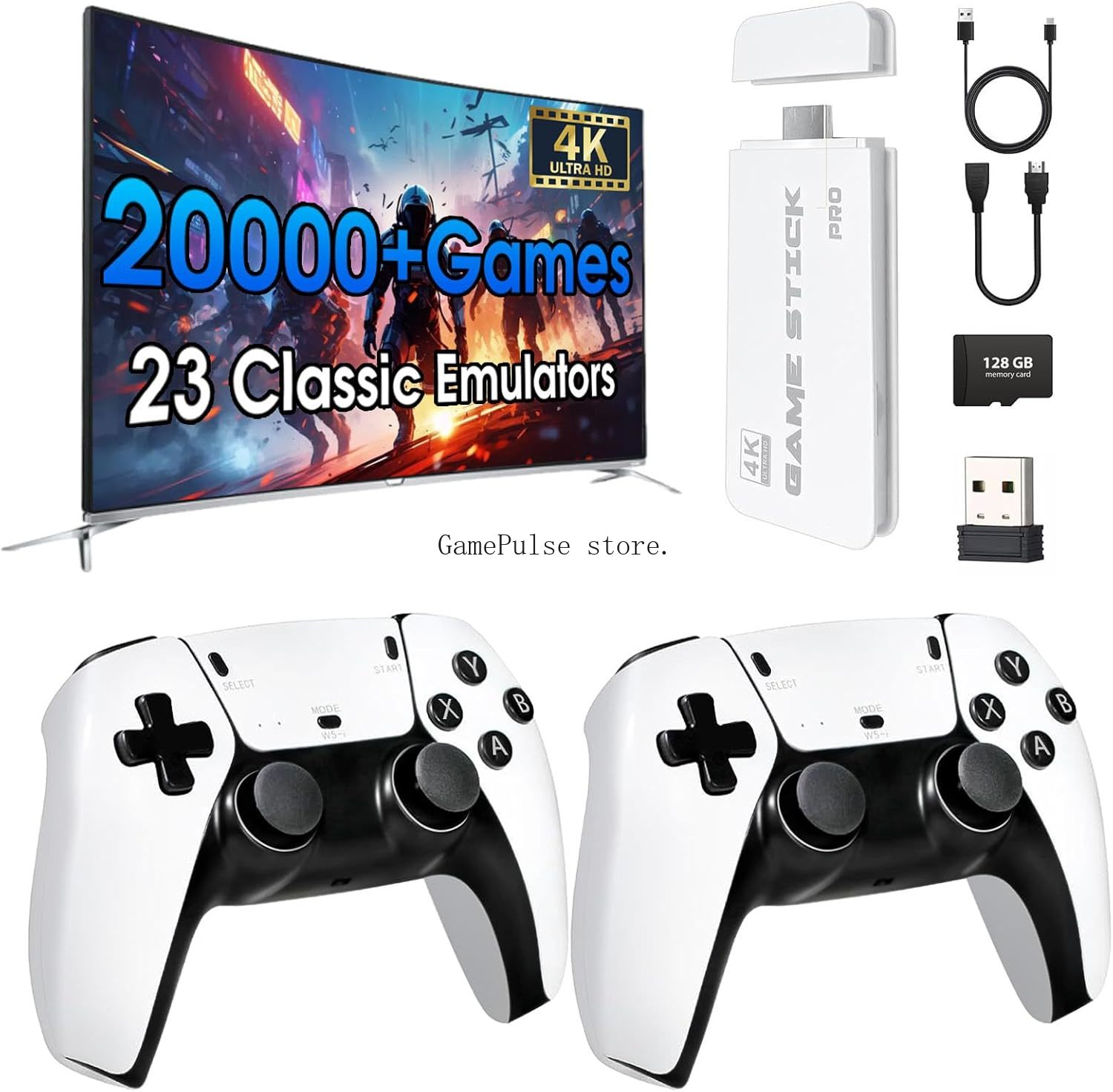 GamePulse 2026 New Retro Gamin - đánh giá và giá Gaming Console Video Game