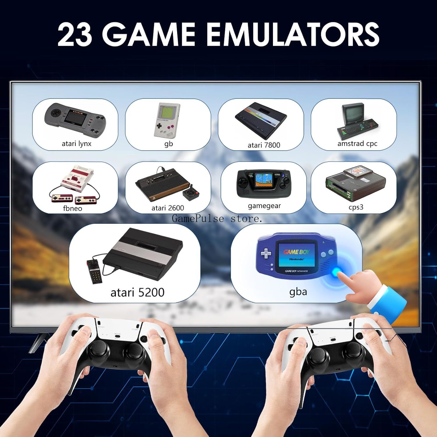 GamePulse 2026 New Retro Gamin - đánh giá và giá Gaming Console Video Game