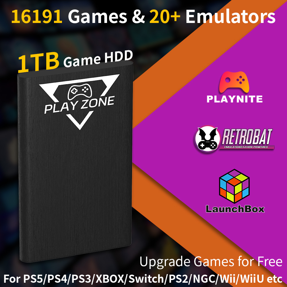 Play Zone 1TB Portable Gaming  - đánh giá và giá Gaming Console Game Zone