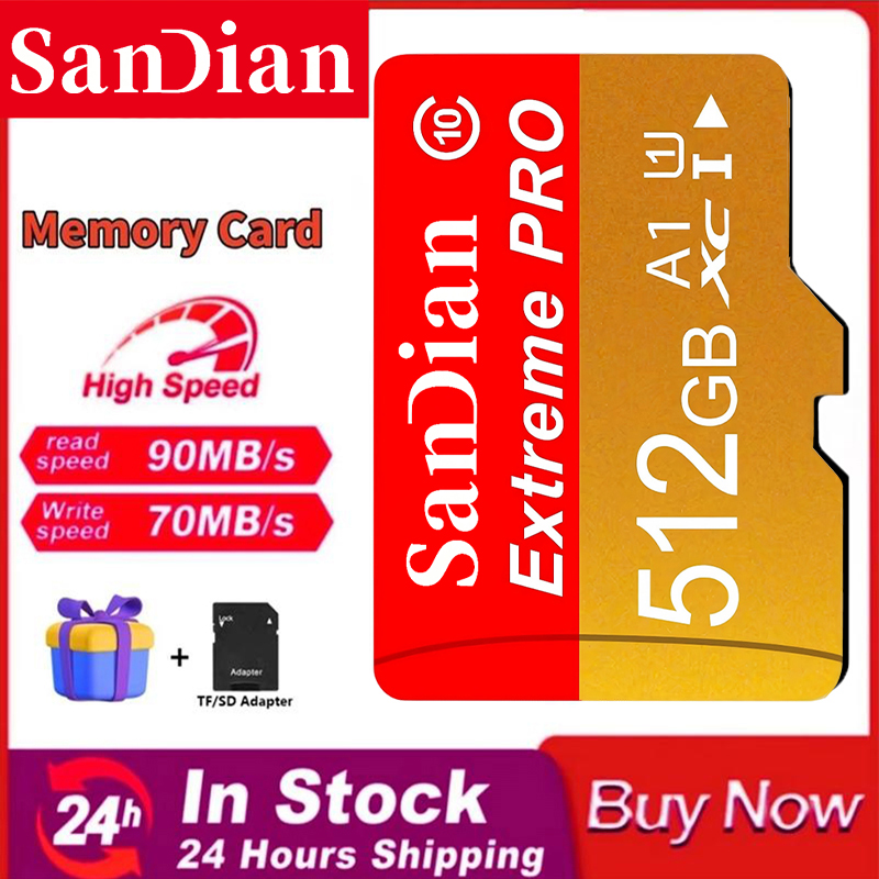 Memory Card 512GB Pro Micro TF - đánh giá và giá Gaming Console And Monitor