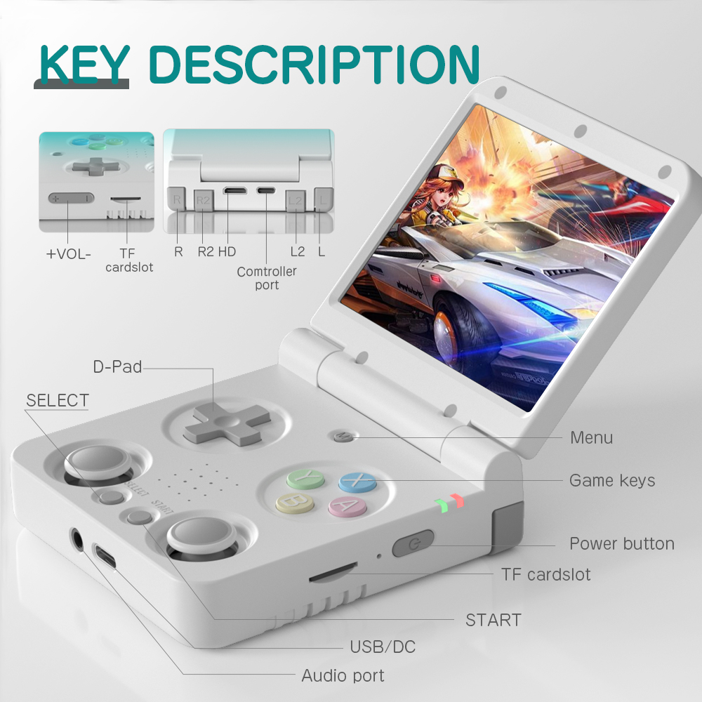 MIYOO FLIP V2 Handheld Game Pl - đánh giá và giá Gaming Console Os