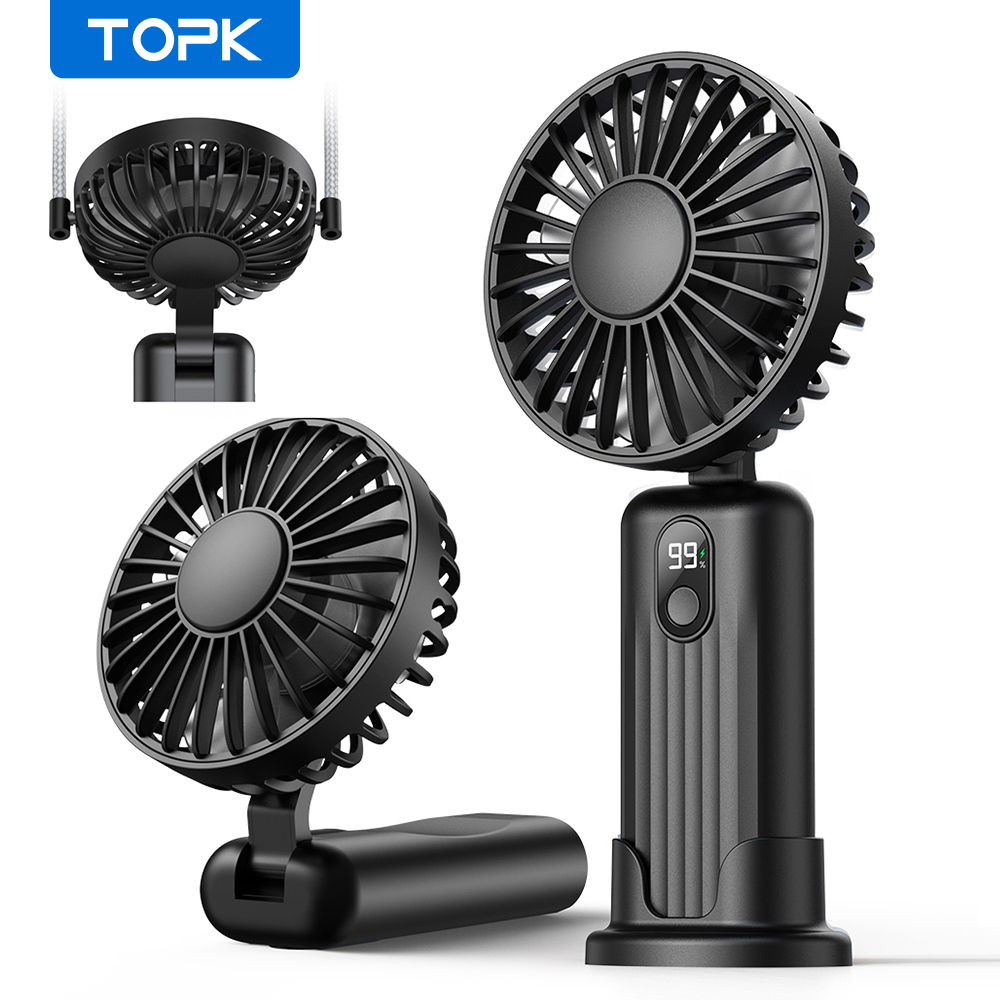TOPK Portable Mini Fan,2400mAh - đánh giá và giá Gaming Console K36