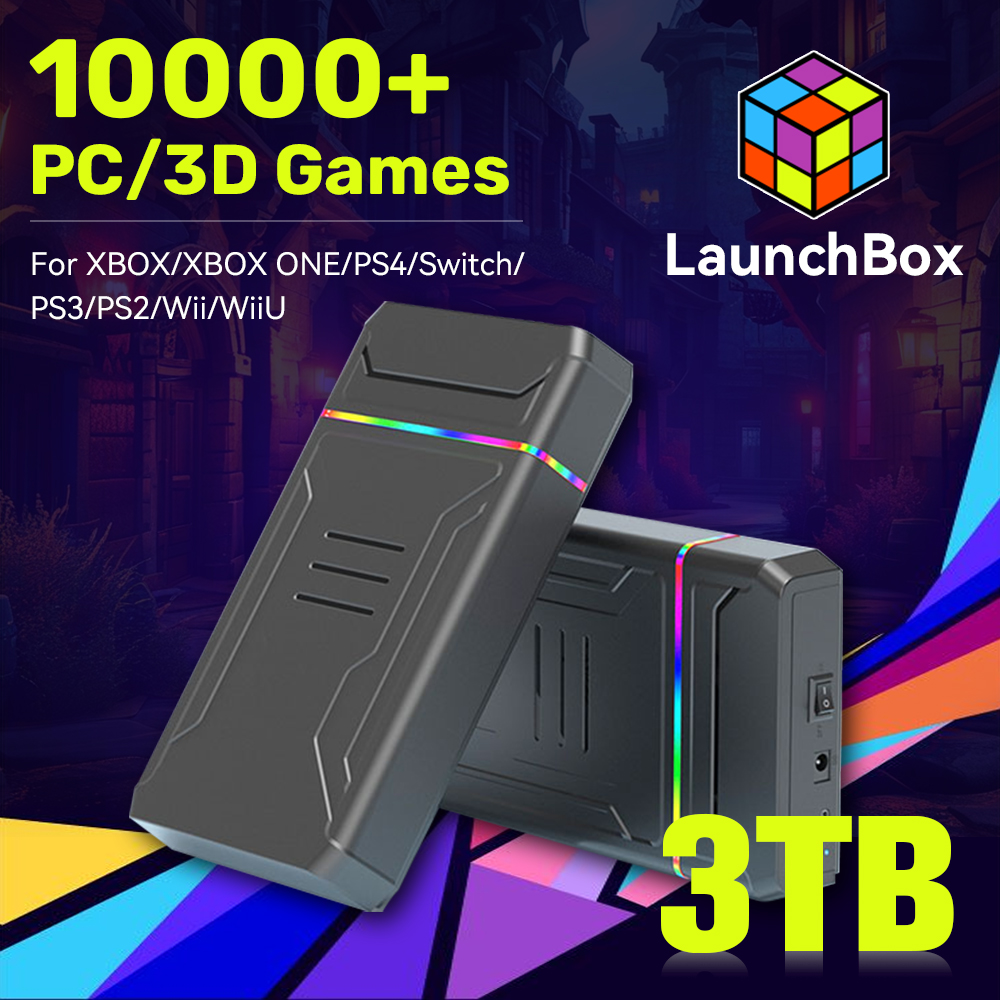 JMachen Launchbox 3TB Gaming H - đánh giá và giá Gaming Console Video Game
