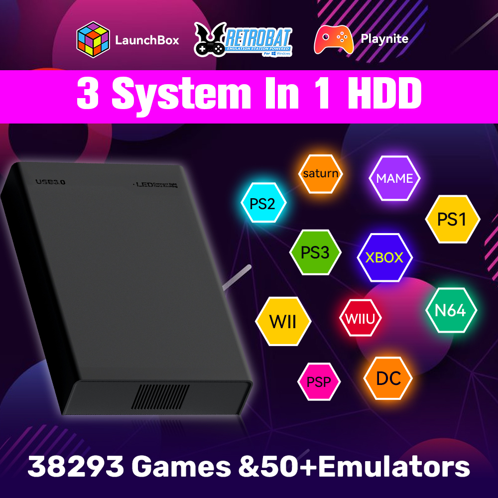 500G Retro Gaming HDD Video Ga - đánh giá và giá Gaming Console Os