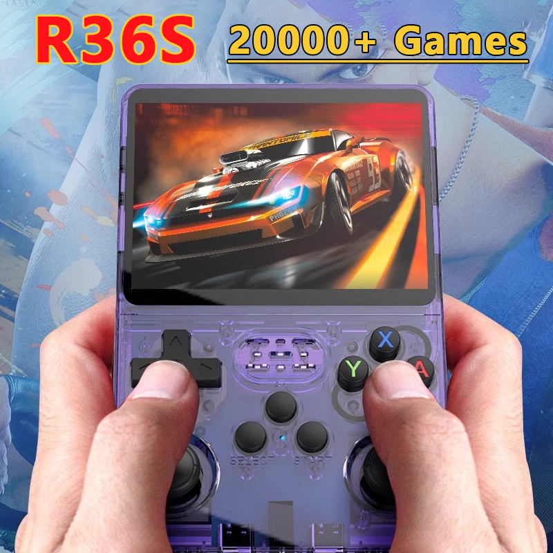 NEW R36S Retro Handheld Game C - đánh giá và giá Gaming Console Os