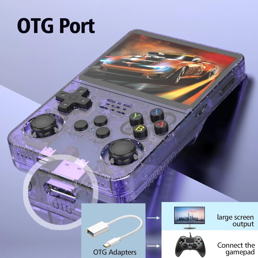NEW R36S Retro Handheld Game C - đánh giá và giá Gaming Console Os