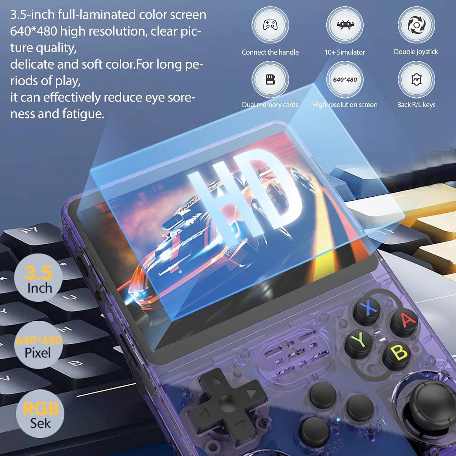 NEW R36S Retro Handheld Game C - đánh giá và giá Gaming Console Os