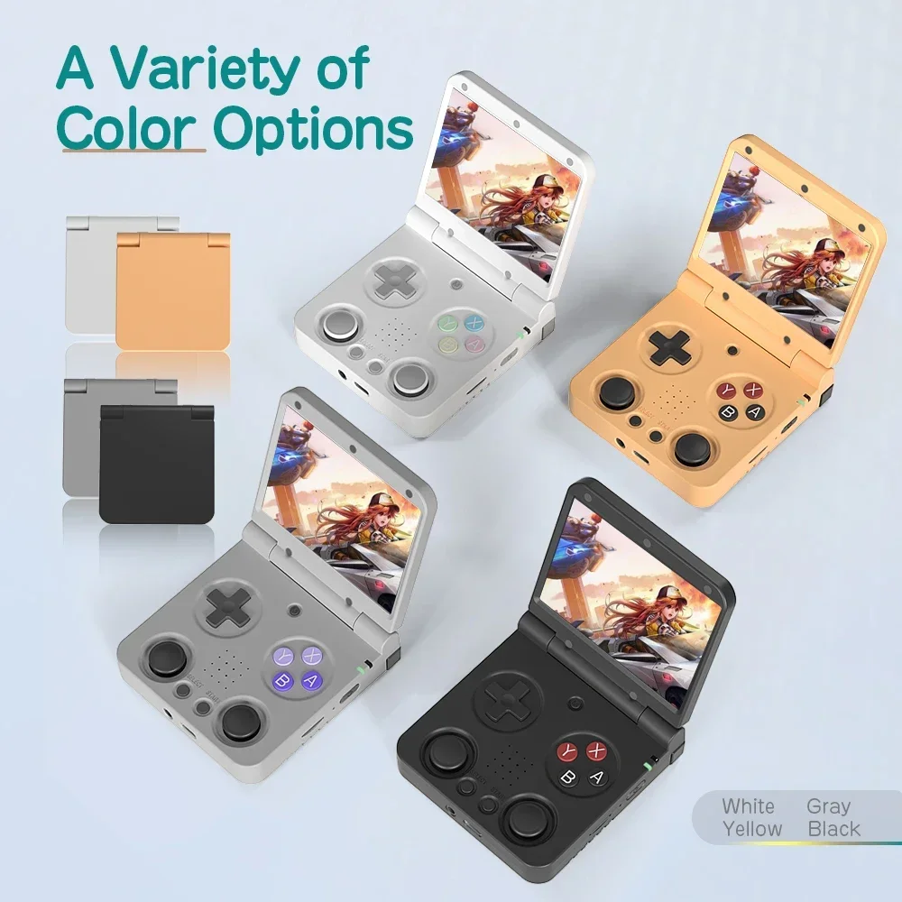 MIYOO Yellow FLIP V2 Handheld  - đánh giá và giá Gaming Console Os