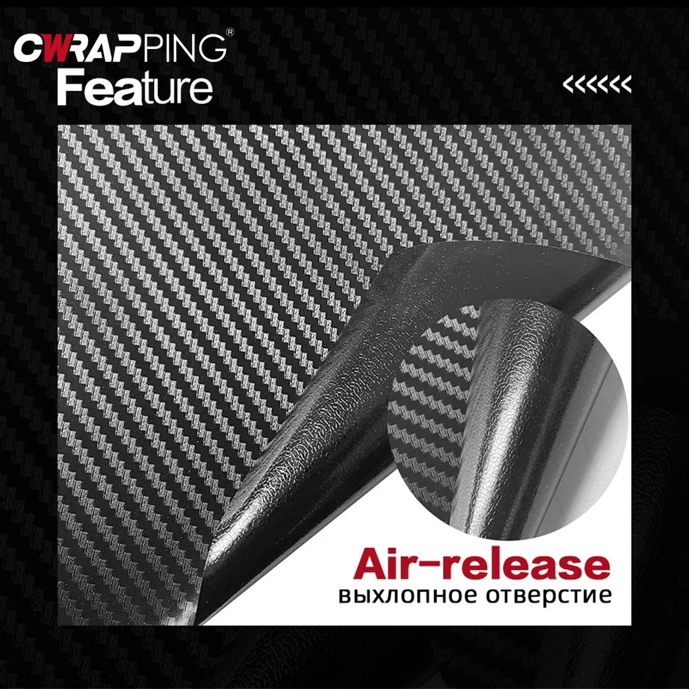 3D Carbon Fiber Vinyl Wrap Fil - đánh giá và giá Console Skin Wrap