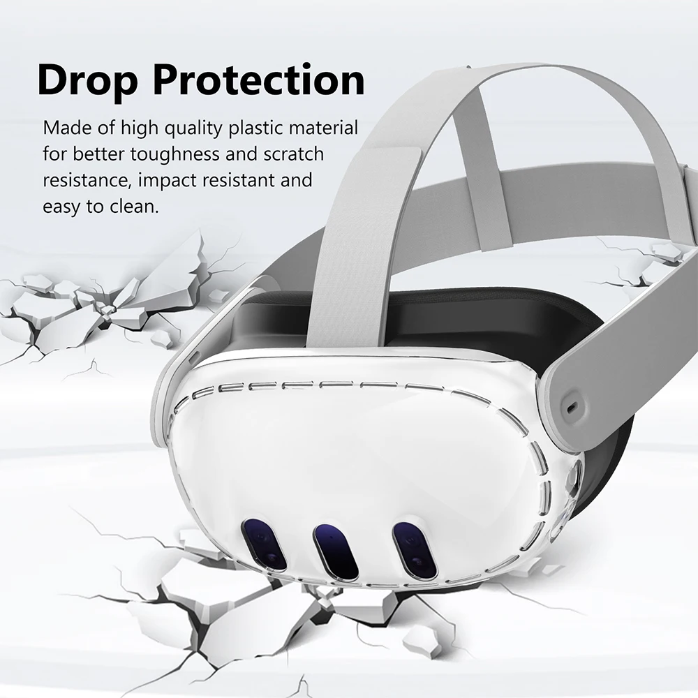 Transparent Shell Case For Met - đánh giá và giá Vr Lens Protector
