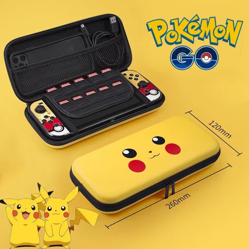 Pokemon Pikachu Storage Bag fo - đánh giá và giá Gaming Console Handheld