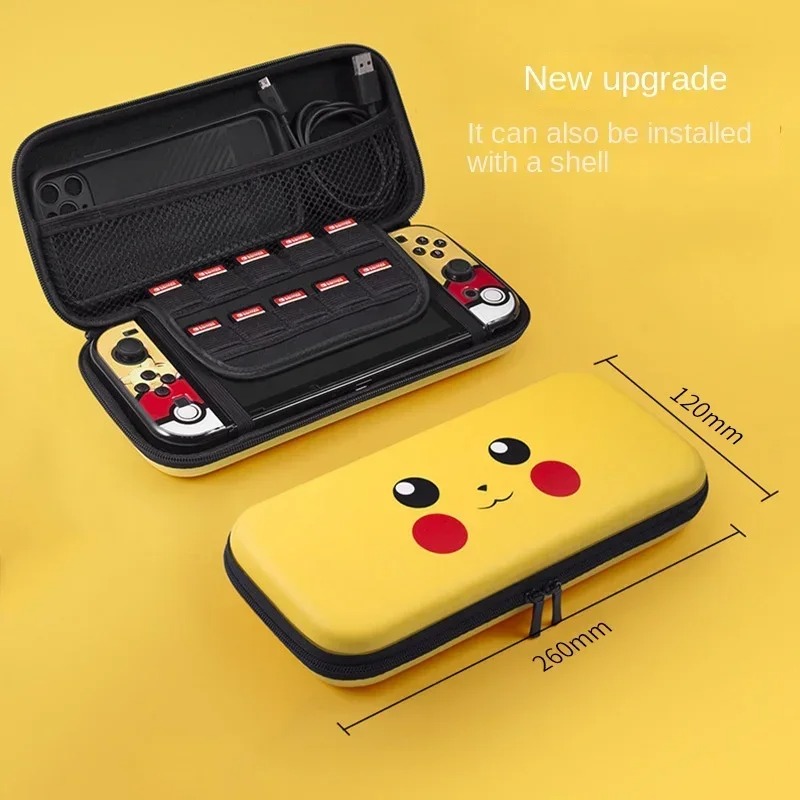 Pokemon Pikachu Storage Bag fo - đánh giá và giá Gaming Console Handheld