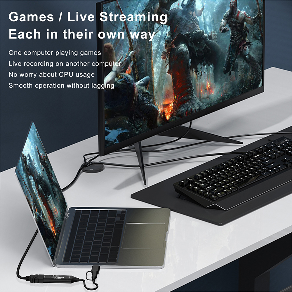 4K HDMI-compatible USB Video C - đánh giá và giá Pad Gaming Console