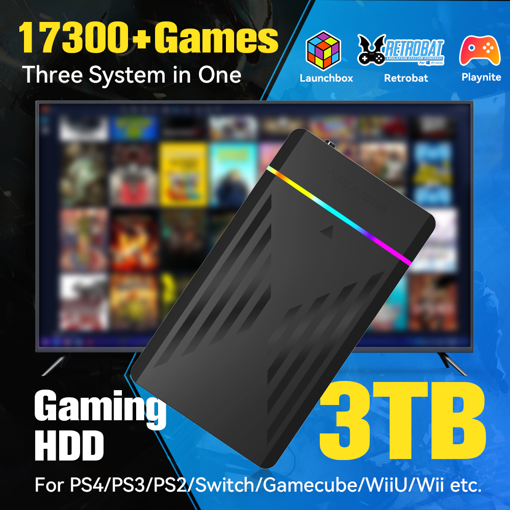 3TB Portable Gaming HDD Launch - đánh giá và giá Gaming Console Video Game